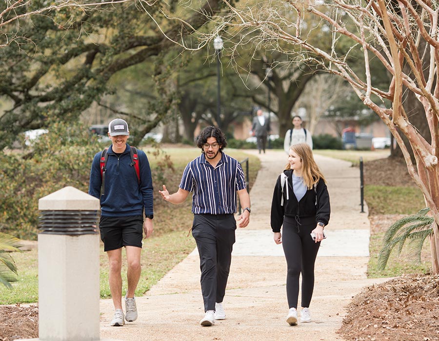 Mitchell College of Business Students