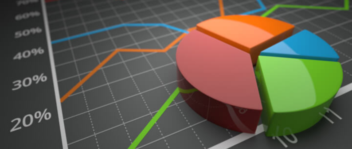 Graph stock image.