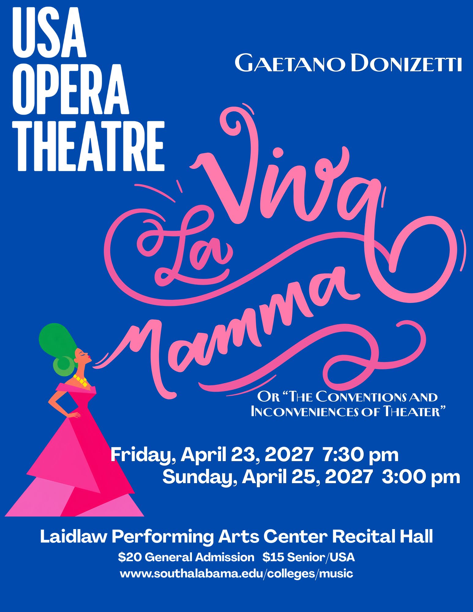 Spring Opera production poster
